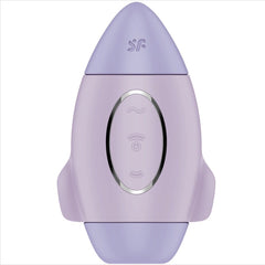 SATISFYER - SMALL PURPLE MISSION CONTROL DUAL THRUST VIBRATOR
