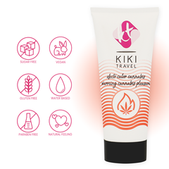 KIKÍ TRAVEL - CANNABIS LUBRICANT WITH WARM EFFECT 50 ML