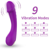 ARMONY - PURPLE SILICONE G-SPOT VIBRATING DILDO