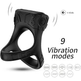 ARMONY - BLACK MULTIPOSITION RING VIBRATOR