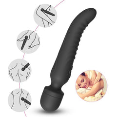 ARMONY - MISSION MASSAGER AND HEAT EFFECT VIBRATOR BLACK