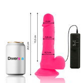 DIVERSIA - DIVERSIA PINK FLEXIBLE VIBRATOR 20.5 CM -O- 4.2 CM