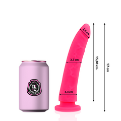 DELTA CLUB - PINK SILICONE MEDICAL DILDO TOYS 17 CM -O- 3 CM