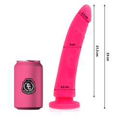 DELTA CLUB - PINK SILICONE MEDICAL DILDO TOYS 23 CM -O- 4.5 CM