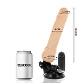 BASECOCK - REALISTIC NATURAL REMOTE CONTROL VIBRATOR BASECOCK 19.5 CM