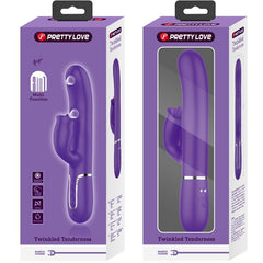 PRETTY LOVE - PURPLE LICK RABBIT VIBRATOR