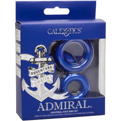 CALEXOTICS - ADMIRAL BLUE COCK RING SET
