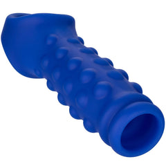 CALEXOTICS - ADMIRAL PENIS COVER WITH BLUE LIQUID SILICONE RIMS