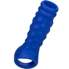 CALEXOTICS - ADMIRAL PENIS COVER WITH BLUE LIQUID SILICONE RIMS