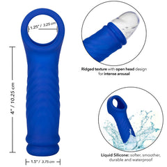CALEXOTICS - ADMIRAL WAVE PENIS COVER LIQUID BLUE SILICONE