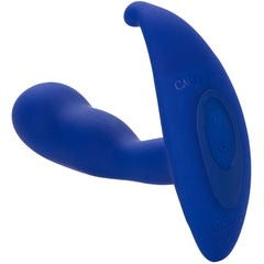CALEXOTICS - ADMIRAL CURVED ANAL STIMULATOR AND VIBRATOR BLUE