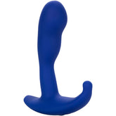 CALEXOTICS - ADMIRAL CURVED ANAL STIMULATOR AND VIBRATOR BLUE