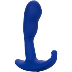CALEXOTICS - ADMIRAL CURVED ANAL STIMULATOR AND VIBRATOR BLUE