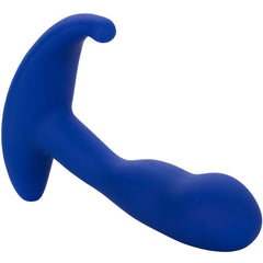 CALEXOTICS - ADMIRAL CURVED ANAL STIMULATOR AND VIBRATOR BLUE
