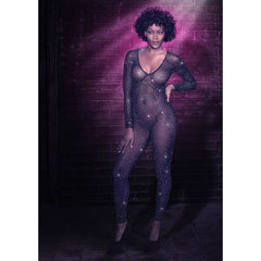 CALEXOTICS - RADIANCE BODYSUIT COMPLETE CROTCHLESS RHINE