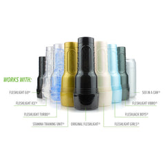 FLESHLIGHT - GO MASTURBATOR TORQUE ICE + UNIVERSAL LAUNCH + AQUA QUALITY LUBRICANT 50 ML