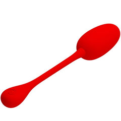 PRETTY LOVE - RED KNUCKER RECHARGEABLE VIBRATING EGG