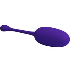 PRETTY LOVE - KNUCKER RECHARGEABLE VIBRATING EGG PURPLE