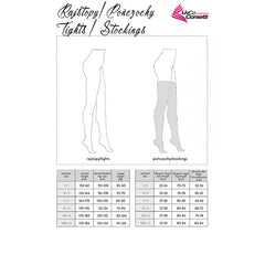 LIVCO CORSETTI FASHION - MEIAS LAMEAN LC XG044 PRETAS TAMANHO ÚNICO