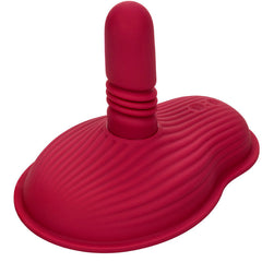 CALEXOTICS - RIDER MASSAGER DUAL MOTOR REMOTE CONTROL RED