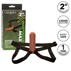 CALEXOTICS - EXTENSIVE PERFORMANCE MAXX WITH BROWN LEATHER HARNESS