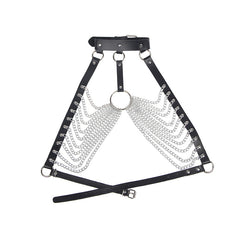 SUBBLIME - CHEST HARNESS WITH LARGE CHAIN RINGS ONE SIZE