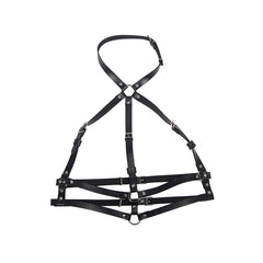SUBBLIME - ETO LEATHER RING CHEST HARNESS ONE SIZE