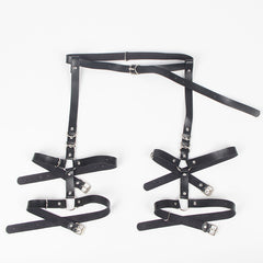 SUBBLIME - GARTER HARNESS WITH RINGS ONE SIZE FITS ALL