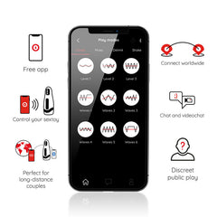 ONINDER - SEOUL RECHARGEABLE MALE MASTURBATOR 10 SPEEDS - FREE APP