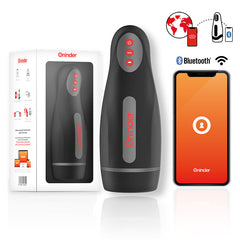 ONINDER - SEOUL RECHARGEABLE MALE MASTURBATOR 10 SPEEDS - FREE APP