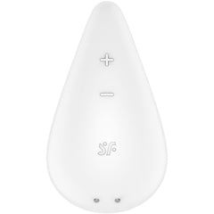 SATISFYER - WHITE LAY-ON DEW DROP VIBRATOR