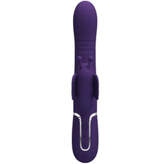 PRETTY LOVE - 4 IN 1 PURPLE BUTTERFLY MULTIFUNCTION RABBIT VIBRATOR