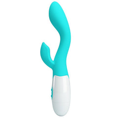 PRETTY LOVE - BRIGHT AQUA GREEN G-SPOT VIBRATOR