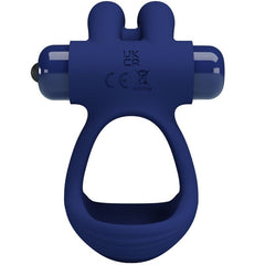 PRETTY LOVE - FRANCISCO BLUE RABBIT DOUBLE VIBRATING RING