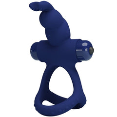 PRETTY LOVE - LUCHITO DOUBLE VIBRATING RING BLUE RABBIT