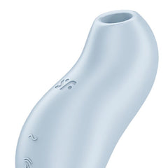SATISFYER - POCKET PRO 1 CLITORAL STIMULATOR LIGHT BLUE