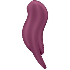 SATISFYER - POCKET PRO 1 CLITORAL STIMULATOR GARNET