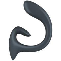 SATISFYER - G FOR GODDESS 1 RABBIT VIBRATOR DARK GREY