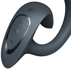 SATISFYER - G FOR GODDESS 1 RABBIT VIBRATOR DARK GREY