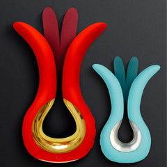 G-VIBE - GVIBE MAXI VIBRADOR COM DUAS PONTAS FLEXÍVEIS CORAL
