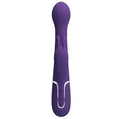 PRETTY LOVE - DEJON 3 IN 1 MULTIFUNCTION PURPLE RABBIT VIBRATOR
