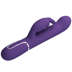 PRETTY LOVE - 4 IN 1 PURPLE RABBIT VIBRATOR COALE