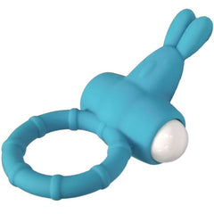 ARMONY - MS BUNNY GREEN SILICONE VIBRATING RING