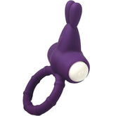 ARMONY - MS BUNNY PURPLE SILICONE VIBRATING RING