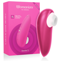 WOMANIZER - STARLET 3 CLITORIAL STIMULATOR PINK