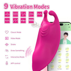 ARMONY - HONEYBEE WEARABLE PANTS G-SPOT VIBRATOR FUCHSIA - FREE APP