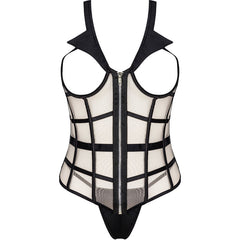 LIVCO CORSETTI FASHION - LAURA LC 20215 CORSET + TANGA S/M