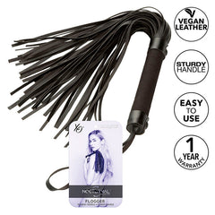 CALEXÓTICOS - NOCTURNAL FLOGGER BLACK LEATHER