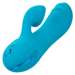 CALEXOTICS - SUNSET BEACH SEDUCER VIBRATOR AND STIMULATOR 10 FUNCTIONS BLUE
