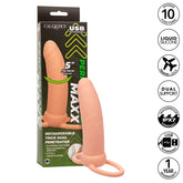 CALEXOTICS - MAXX THICK DUAL PENETRATOR 10 FLESH VIBRATIONS
